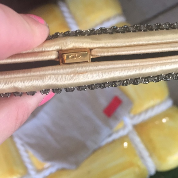 Valentino Garavani Clutch Crystal Handbag Purse